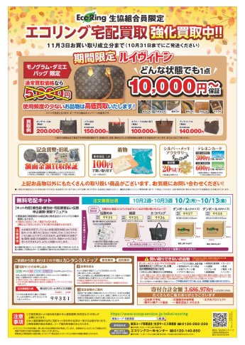 エコリングのチラシ