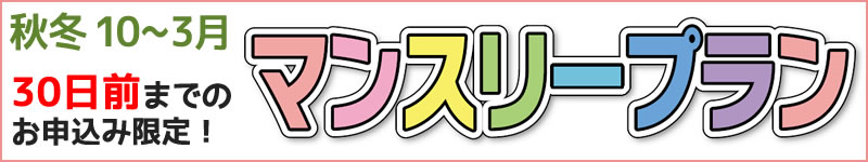 先どり！マンスリープラン（東京ディズニーリゾート 周辺の宿）10～3月