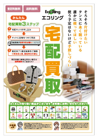 エコリングのチラシ（表面）