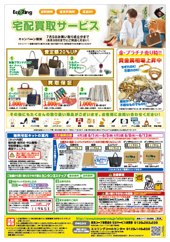 エコリングのチラシ