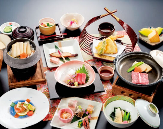 森の家　宿泊プラン　たけのこ会席