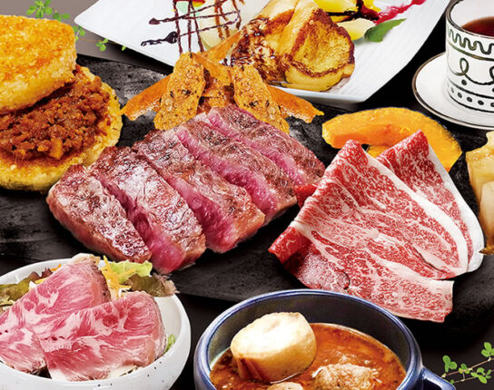 近江牛ステーキと古式しゃぶ鉄板焼き＆うれしいお土産付きランチ