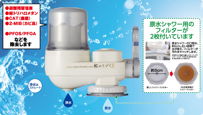 浄水器（虹のしずくⅡ） | 生活サービス事業部