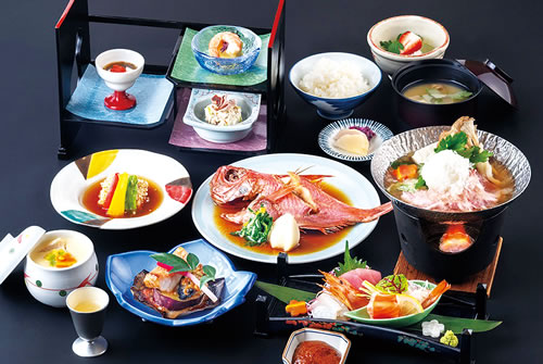 夕食(会席料理)